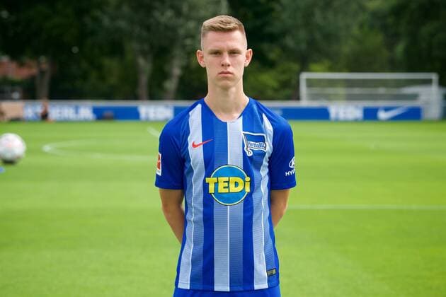 Julius Kade Hertha BSC Berlin 1 BL DFL Portrait Date 2018 2019