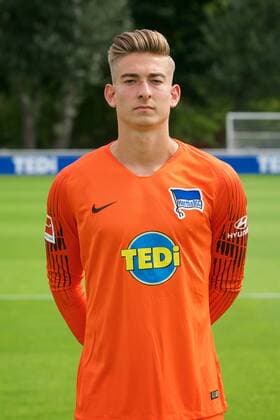 Jonathan Klinsmann Hertha BSC Berlin 1 BL DFL Portrait Date 2018 2019