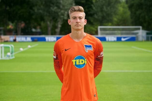 Jonathan Klinsmann Hertha BSC Berlin 1 BL DFL Portrait Date 2018 2019