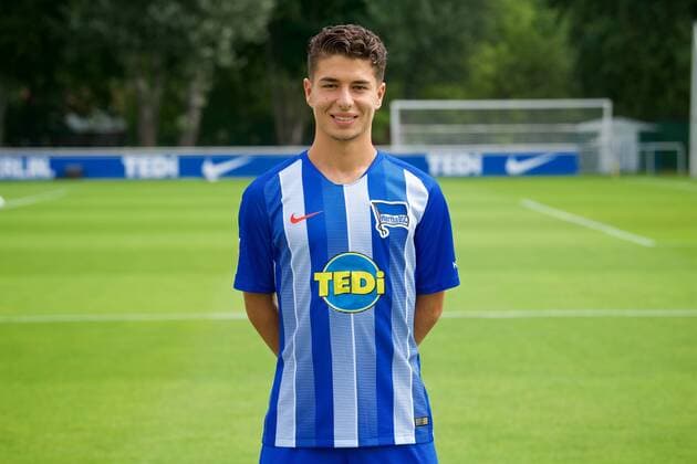 Maurice Covic Hertha BSC Berlin 1 BL DFL Portrait Date 2018 2019