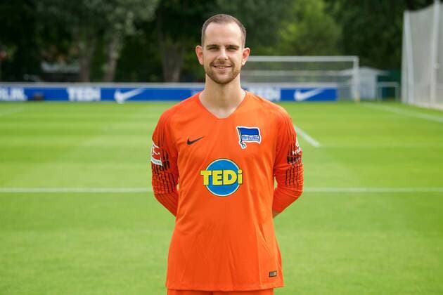 Marius Gersbeck Hertha BSC Berlin 1 BL DFL Portrait Date 2018 2019