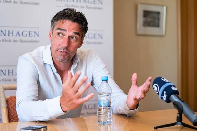 ATP tournament German Open Tennis Championships 2018 in Hamburg Press conference with Michael Stich ATP tournament German Open Tennis Championships 2018 in Hamburg Press interview with Michael Stich