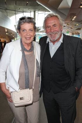 Hermann Giefer with his wife Sofia Bayerischer Sportpreis 2018 in the BMW Welt in Munich on 21 07 2018