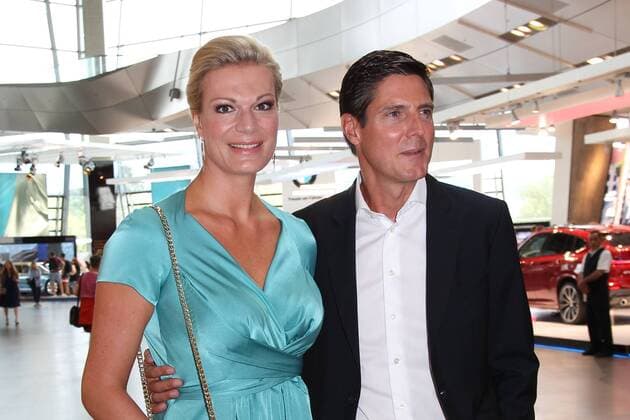 Maria Hoefl Riesch with husband Marcus Hoefl Bavarian Sports Award 2018 in the BMW Welt in Munich on 21 07 2018