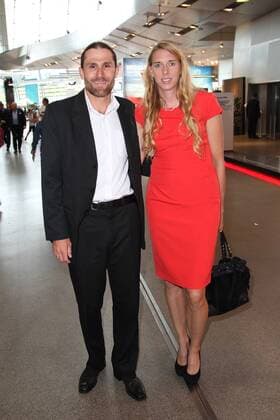 Faris Al Sultan with wife Ina Al Sultan Bavarian Sports Award 2018 in the BMW Welt in Munich on 21 07 2018