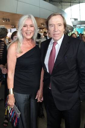 Guenter Netzer with wife Elvira Bavarian Sports Award 2018 in the BMW Welt in Munich on 21 07 2018