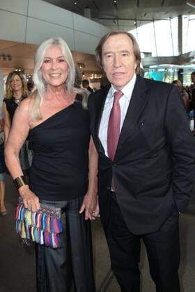 Guenter Netzer with wife Elvira Bavarian Sports Award 2018 in the BMW Welt in Munich on 21 07 2018