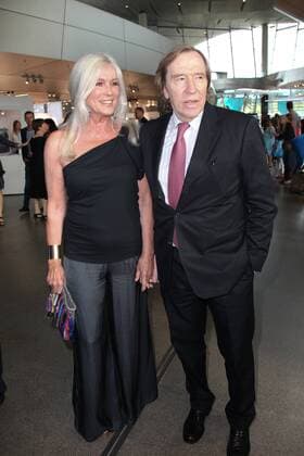 Guenter Netzer with wife Elvira Bavarian Sports Award 2018 in the BMW Welt in Munich on 21 07 2018