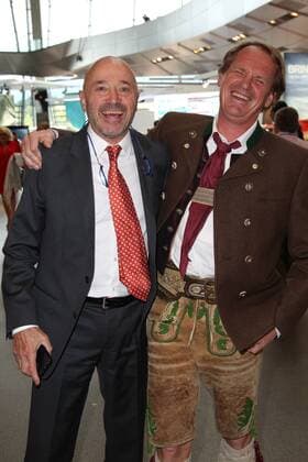 Christian Neureuther and Markus Wasmeier Bavarian Sports Award 2018 in the BMW Welt in Munich on 21 07 2018
