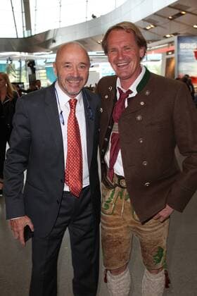 Christian Neureuther and Markus Wasmeier Bavarian Sports Award 2018 in the BMW Welt in Munich on 21 07 2018