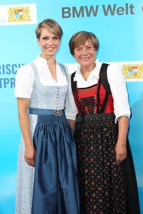 Magdalena Neuner and Rosi Mittermaier Bavarian Sports Award 2018 in the BMW World in Munich on 21 07 2018