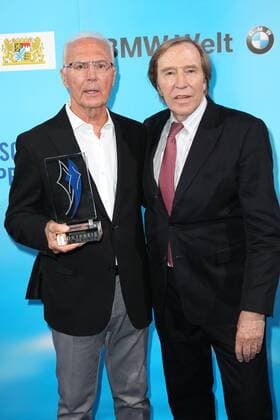 Franz Beckenbauer and Guenter Netzer Bavarian Sports Award 2018 at the BMW Welt in Munich on 21 07 2018