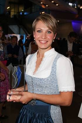 Magdalena Neuner Bavarian Sports Award 2018 in the BMW Welt in Munich on 21 07 2018