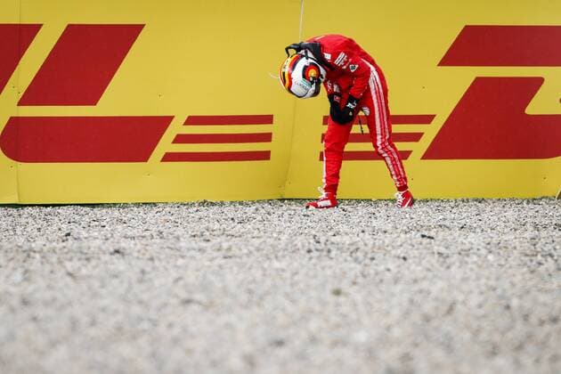 Motorsports: FIA Formula One World Championship WM Weltmeisterschaft 2018, Grand Prix of Germany, 5 Sebastian Vettel (GER, Scuderia Ferrari), Hockenheim Germany