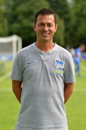Football Mens Regionalliga Nord Ost Season 2018 19 Hertha BSC Team and portrait photos Head coach Ante Covic Hertha BSC II 22 07 18 Copyright: xMichaelxHundtx xMatthiasxKochx