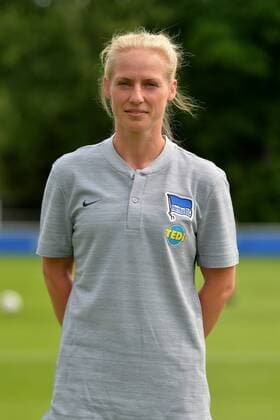 Football Mens Regionalliga Nord Ost Season 2018 19 Hertha BSC Team and portrait photos Athletic coach Claudia Wallenta Hertha BSC II 22 07 18 Copyright: xMichaelxHundtx xMatthiasxKochx