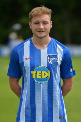 Football Mens Regionalliga Nord Ost Season 2018 19 Hertha BSC Team and portrait photos Florian Egerer Nr 5 Hertha BSC II 22 07 18 Copyright: xMichaelxHundtx xMatthiasxKochx
