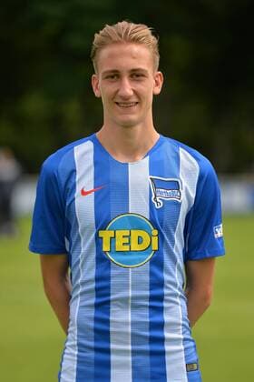 Football Mens Regionalliga Nord Ost Season 2018 19 Hertha BSC Team and portrait photos Florian Krebs Nr 6 Hertha BSC II 22 07 18 Copyright: xMichaelxHundtx xMatthiasxKochx