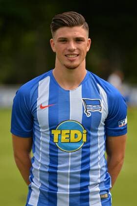 Soccer Mens Regionalliga Nord Ost Season 2018 19 Hertha BSC Team and portrait photos Nikos Zografakis Nr 7 Hertha BSC II 22 07 18 Copyright: xMichaelxHundtx xMatthiasxKochx
