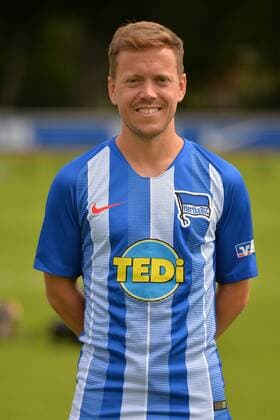 Football Mens Regionalliga Nord Ost Season 2018 19 Hertha BSC Team and portrait photos Tony Fuchs No. 9 Hertha BSC II 22 07 18 Copyright: xMichaelxHundtx xMatthiasxKochx