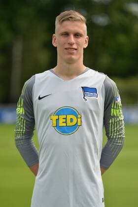 Football Mens Regionalliga Nord Ost Season 2018 19 Hertha BSC Team and portrait photos TW Maxim Hertel No 22 Hertha BSC II 22 07 18 Copyright: xMichaelxHundtx xMatthiasxKochx