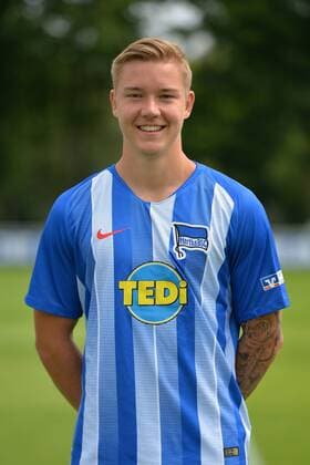Football Mens Regionalliga Nord Ost Season 2018 19 Hertha BSC Team and portrait photos Anthony Roczen No. 41 Hertha BSC II 22 07 18 Copyright: xMichaelxHundtx xMatthiasxKochx