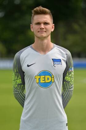 Football Mens Regionalliga Nord Ost Season 2018 19 Hertha BSC Team and portrait photos TW Niklas Wild Nr 45 Hertha BSC II 22 07 18 Copyright: xMichaelxHundtx xMatthiasxKochx