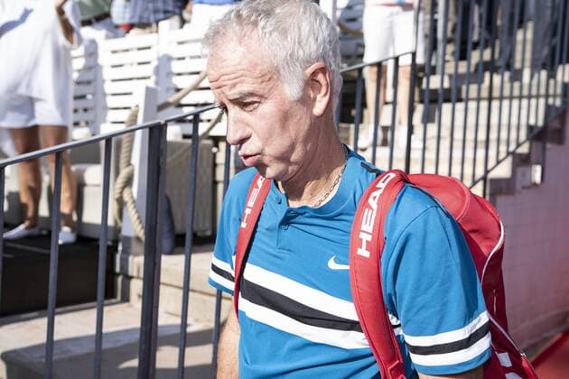 John McEnroe ATP Tournament German Open Tennis Championships 2018 in Hamburg Game Manhagen Classics Michael Stich vs. John McEnroe Show Match