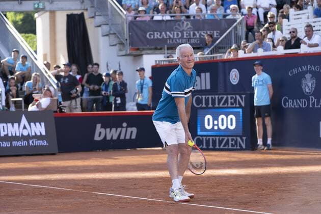 John McEnroe ATP Tournament German Open Tennis Championships 2018 in Hamburg Game Manhagen Classics Michael Stich vs. John McEnroe Show Match