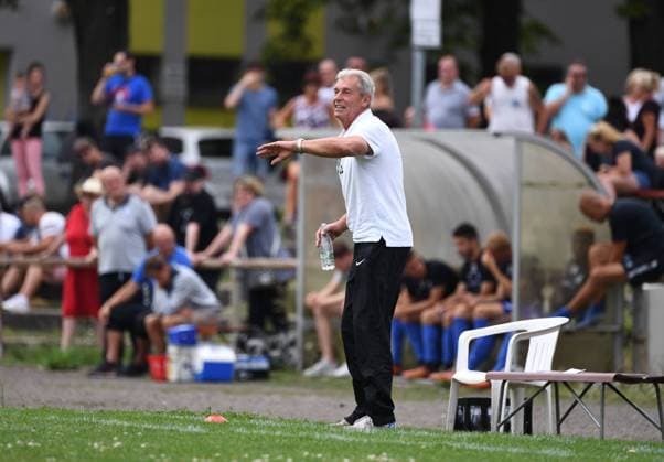 Soccer Men Season 2018 2019 Test match VSG Altglienicke Chemie Leipzig Coach Dietmar Demuth BSG Chemie Leipzig 22 07 2018 Copyright: xMatthiasxKochx