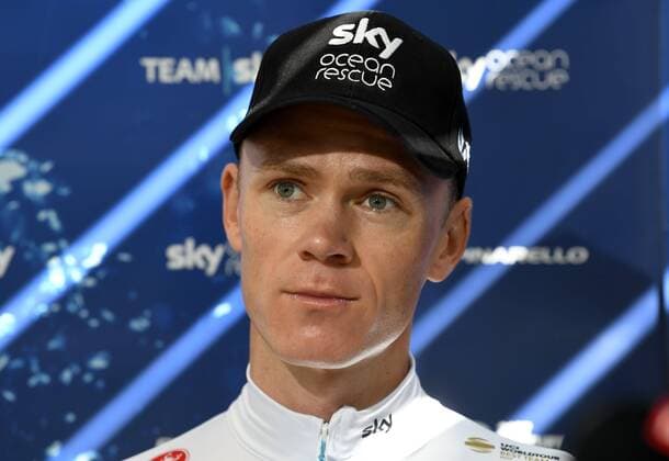 CARCASSONNE, FRANCE - JULY 23 : FROOME Chris (GBR) of Team SKY during the Sky press conference PK Pressekonferenz on the second restday of the 105th edition of the 2018 Tour de France cycling race on July 23, 2018 in Carcassonne, France, 23 07 2018 CYCLISME : Tour de France - Carcassonne - 23 07 2018 PhotoNews Panoramic 