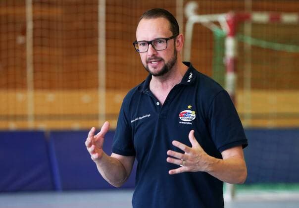 BAU 23 07 2018 Bietigheim Handball Women SG BBM Bietigheim vs National Team China Coach Martin Albertsen BBM