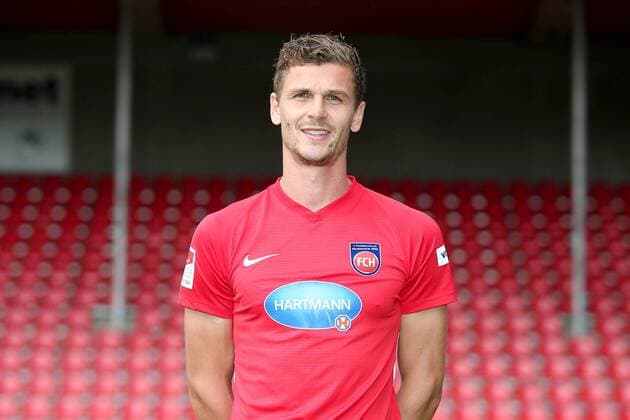 Mathias Wittek 1 FC Heidenheim 2 Bundesliga Portraettermin 2018 2019 1 FC Heidenheim 2 Bundesliga Portraettermin 2018 2019 Heidenheim Copyright: xEIBNER HarryxLangerx EP_HLR