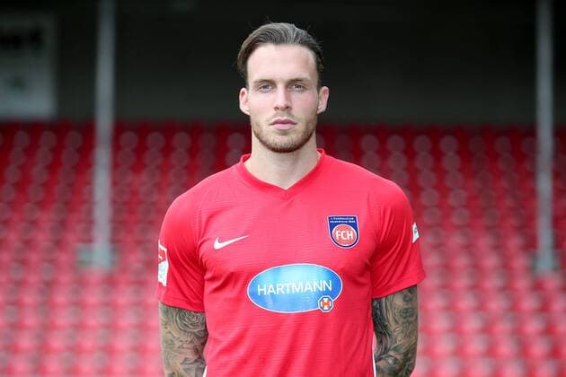 Patrick Schmidt 1 FC Heidenheim 2 Bundesliga Portraettermin 2018 2019 1 FC Heidenheim 2 Bundesliga Portraettermin 2018 2019 Heidenheim Copyright: xEIBNER HarryxLangerx EP_HLR