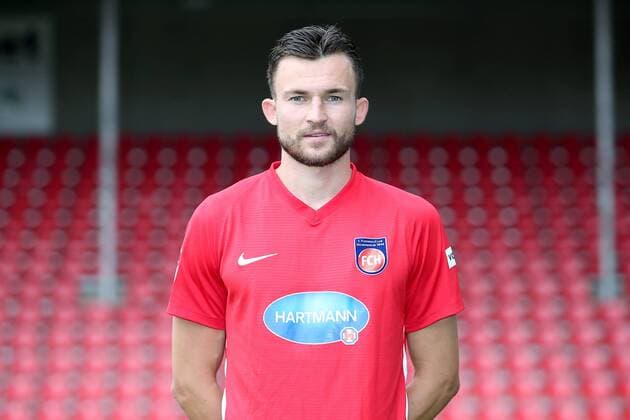 Denis Thomalla 1 FC Heidenheim 2 Bundesliga Portraettermin 2018 2019 1 FC Heidenheim 2 Bundesliga Portraettermin 2018 2019 Heidenheim Copyright: xEIBNER HarryxLangerx EP_HLR