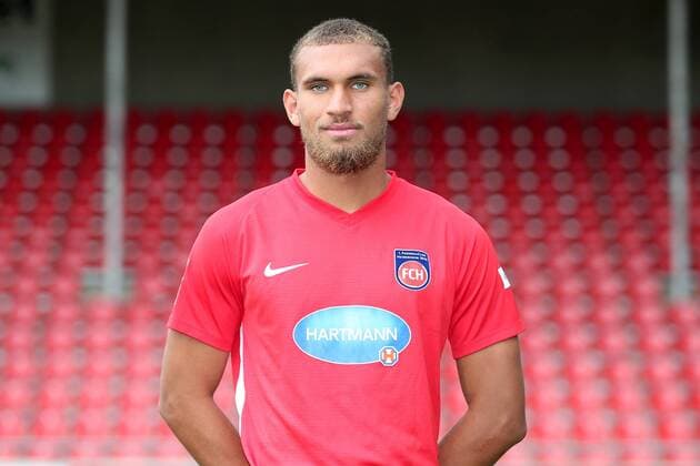 Kevin Lankford 1 FC Heidenheim 2 Bundesliga Portraettermin 2018 2019 1 FC Heidenheim 2 Bundesliga Portraettermin 2018 2019 Heidenheim Copyright: xEIBNER HarryxLangerx EP_HLR