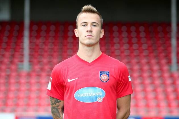 Niklas Dorsch 1 FC Heidenheim 2 Bundesliga Portraettermin 2018 2019 1 FC Heidenheim 2 Bundesliga Portraettermin 2018 2019 Heidenheim Copyright: xEIBNER HarryxLangerx EP_HLR