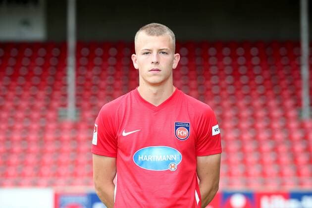 Tim Skarke 1 FC Heidenheim 2 Bundesliga Portraettermin 2018 2019 1 FC Heidenheim 2 Bundesliga Portraettermin 2018 2019 Heidenheim Copyright: xEIBNER HarryxLangerx EP_HLR