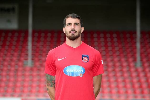 Norman Theuerkauf 1 FC Heidenheim 2 Bundesliga Portraettermin 2018 2019 1 FC Heidenheim 2 Bundesliga Portraettermin 2018 2019 Heidenheim Copyright: xEIBNER HarryxLangerx EP_HLR