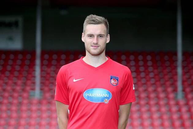 Patrick Mainka 1 FC Heidenheim 2 Bundesliga Portraettermin 2018 2019 1 FC Heidenheim 2 Bundesliga Portraettermin 2018 2019 Heidenheim Copyright: xEIBNER HarryxLangerx EP_HLR