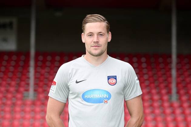 Vitus Eichner 1 FC Heidenheim 2 Bundesliga Portraettermin 2018 2019 1 FC Heidenheim 2 Bundesliga Portraettermin 2018 2019 Heidenheim Copyright: xEIBNER HarryxLangerx EP_HLR