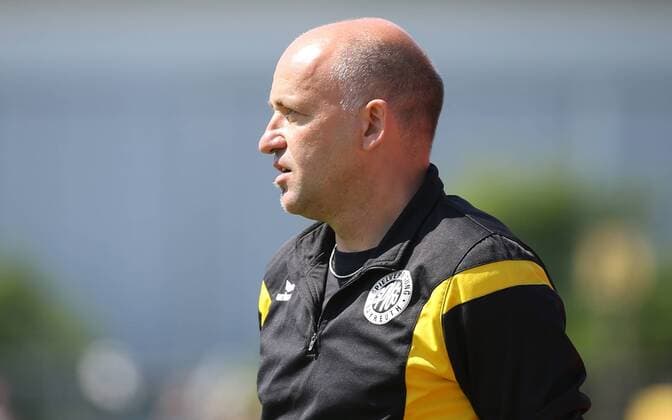 Coach Josef Albersinger SpVgg Bayreuth Portrait Soccer BFV Association Cup Final SpVgg Bayreuth 1 FC Schweinfurt 05 xfsx