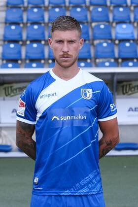 Philip Türpitz 1 FC Magdeburg 2 BL PortraÌttermin 2018 2019 official photo opportunity 1 FC Magdeburg at the MDCC Arena in Magdeburg Portrait Portrait Germany Football Mann Manner GER 23 07 2018