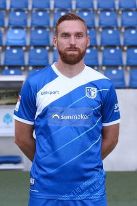 Nico Hammann 1 FC Magdeburg 2 BL PortraÌttermin 2018 2019 official photo opportunity 1 FC Magdeburg at the MDCC Arena in Magdeburg Portrait Portrait Germany Football Mann Maenner GER 23 07 2018