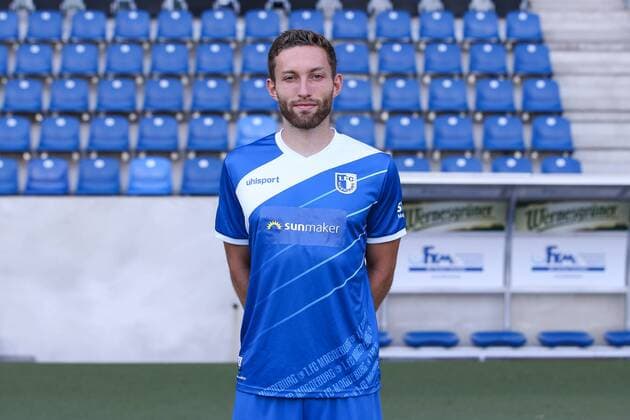 Rico Preißinger 1 FC Magdeburg 2 BL PortraÌttermin 2018 2019 Official Photo Session 1 FC Magdeburg at the MDCC Arena in Magdeburg Portrait Portrait Germany Football Mann Manner GER 23 07 2018