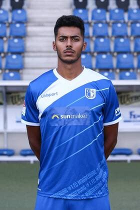 Tarek Chahed 1 FC Magdeburg 2 BL PortraÌttermin 2018 2019 Official Photo Session 1 FC Magdeburg at the MDCC Arena in Magdeburg Portrait Portrait Germany Football Mann Maenner GER 23 07 2018