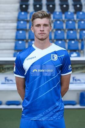 Philipp Harant 1 FC Magdeburg 2 BL PortraÌttermin 2018 2019 Official Photo Session 1 FC Magdeburg at the MDCC Arena in Magdeburg Portrait Portrait Germany Football Mann Maenner GER 23 07 2018