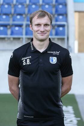 Co Trainer Sven Bankert 1 FC Magdeburg 2 BL PortraÌttermin 2018 2019 Official Photo Session 1 FC Magdeburg at the MDCC Arena in Magdeburg Portrait Portrait Germany Football Mann Maenner GER 23 07 2018