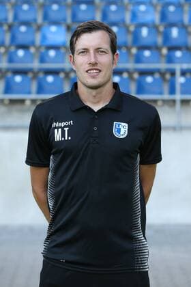 Goalkeeping coach Matthias Tischer 1 FC Magdeburg 2 BL PortraÌttermin 2018 2019 official photo opportunity 1 FC Magdeburg at the MDCC Arena in Magdeburg Portrait Portrait Germany Football Mann Maenner GER 23 07 2018