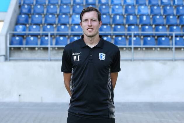 Goalkeeping coach Matthias Tischer 1 FC Magdeburg 2 BL PortraÌttermin 2018 2019 official photo opportunity 1 FC Magdeburg at the MDCC Arena in Magdeburg Portrait Portrait Germany Football Mann Maenner GER 23 07 2018